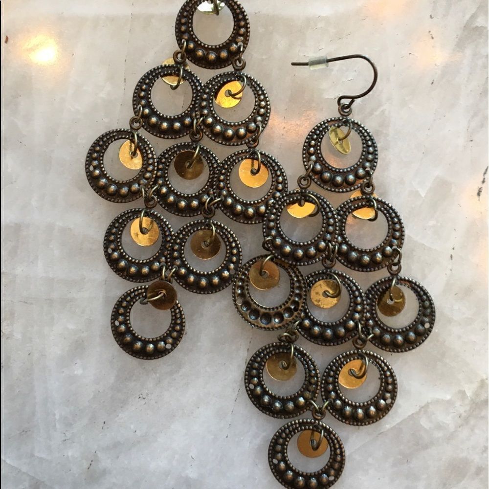 CASCADING EARRINGS!